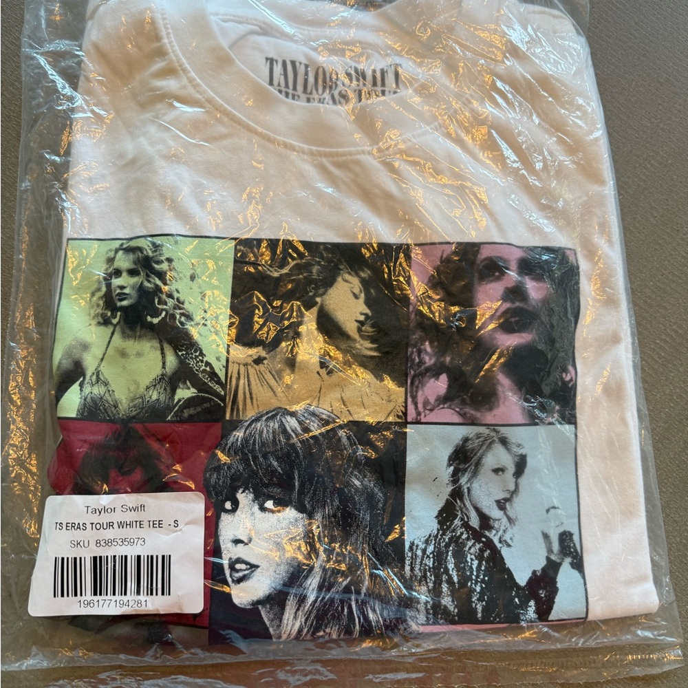 Taylor Swift Eras Tour White Tee